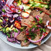 Lamb Doner and Salad (No Bread)