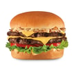 100% Angus Beef Burger Quarter Pounder Grilled