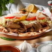 Mix Doner in Fresh Naan