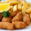 Kids Scampi (4 Pcs), Chips and a Kids Drink
