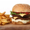 100% Angus Beef Burger Half Pounder Grilled